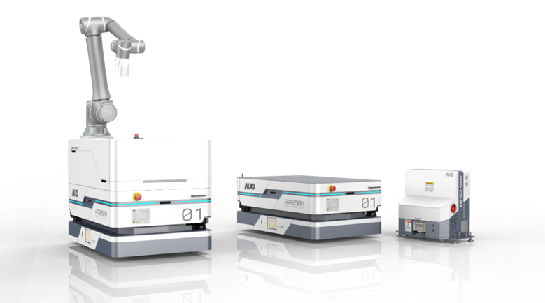 创世红海數位開發的自主式移動機器人（AMR250M），搭配全向輪並結合AI演算法、2D LiDAR、3D攝影機等技術，協助客戶實現產線全自動化